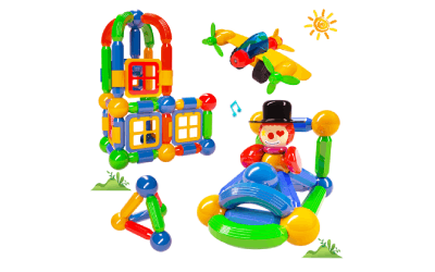 Magnetic Building Sticks