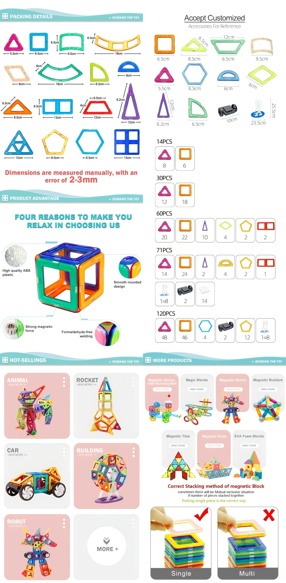 42PCS 3D Building Blocks Tiles Set .png